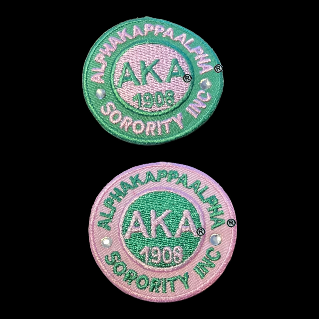 AKA Bling Round Design