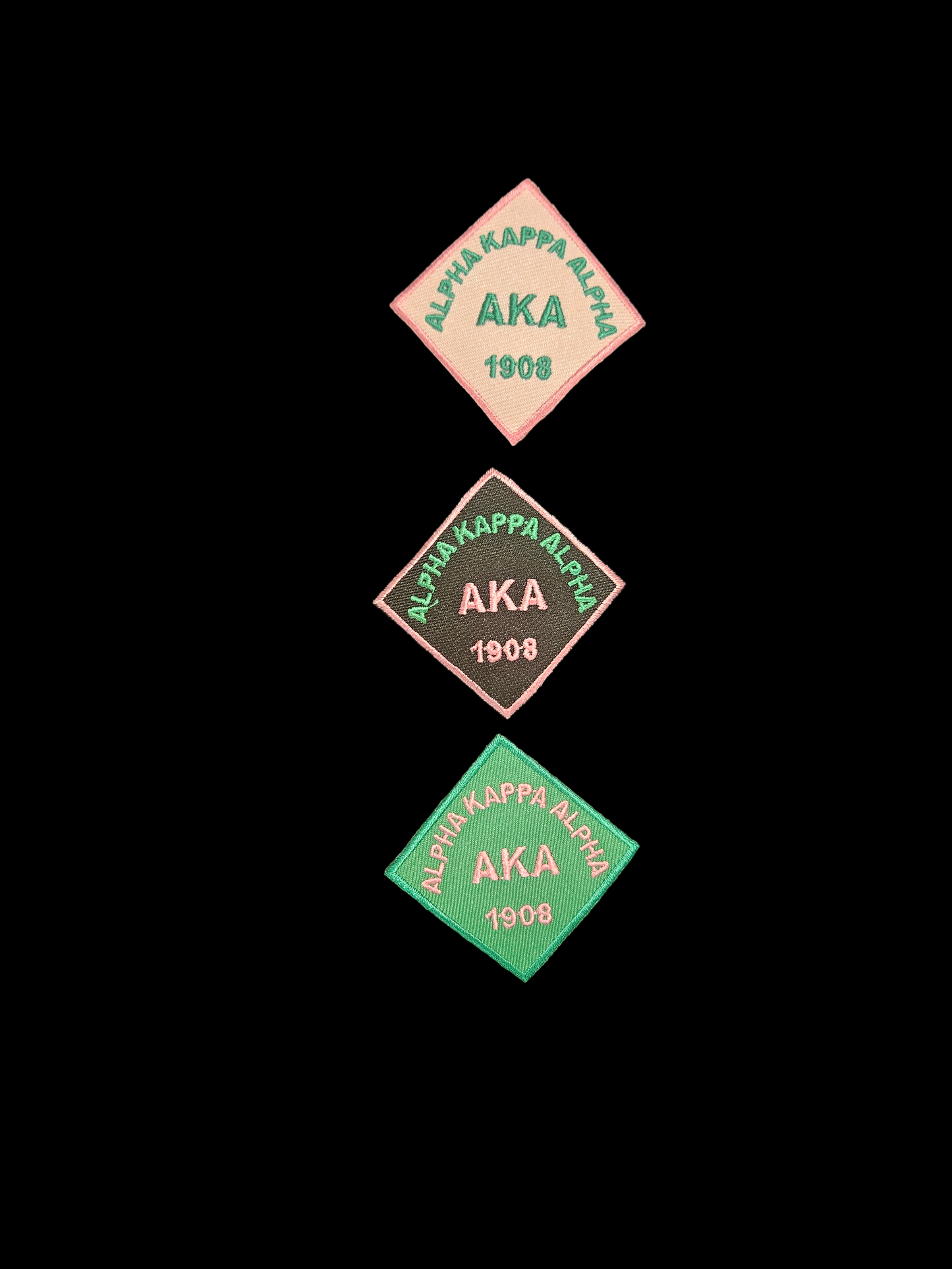 AKA Diamond Shaped Design