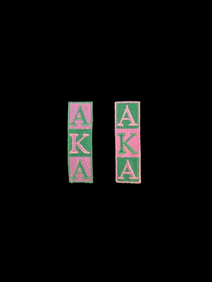 AKA Pink Vertical Tag