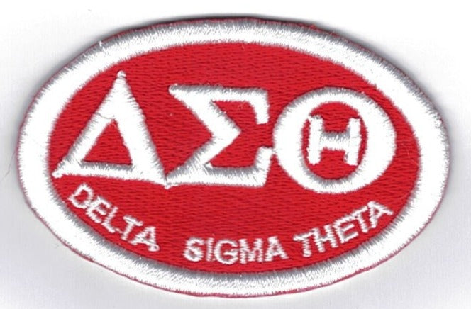 D-112 Oval 3D Delta Sigma Theta
