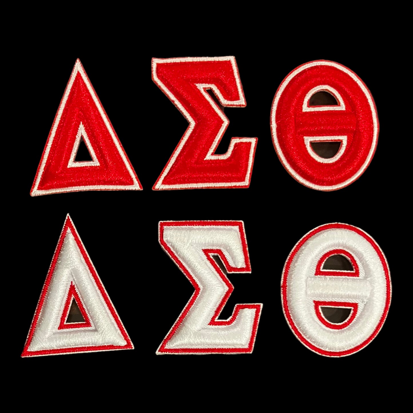 D-107 Bordered Delta Sigma Theta Set