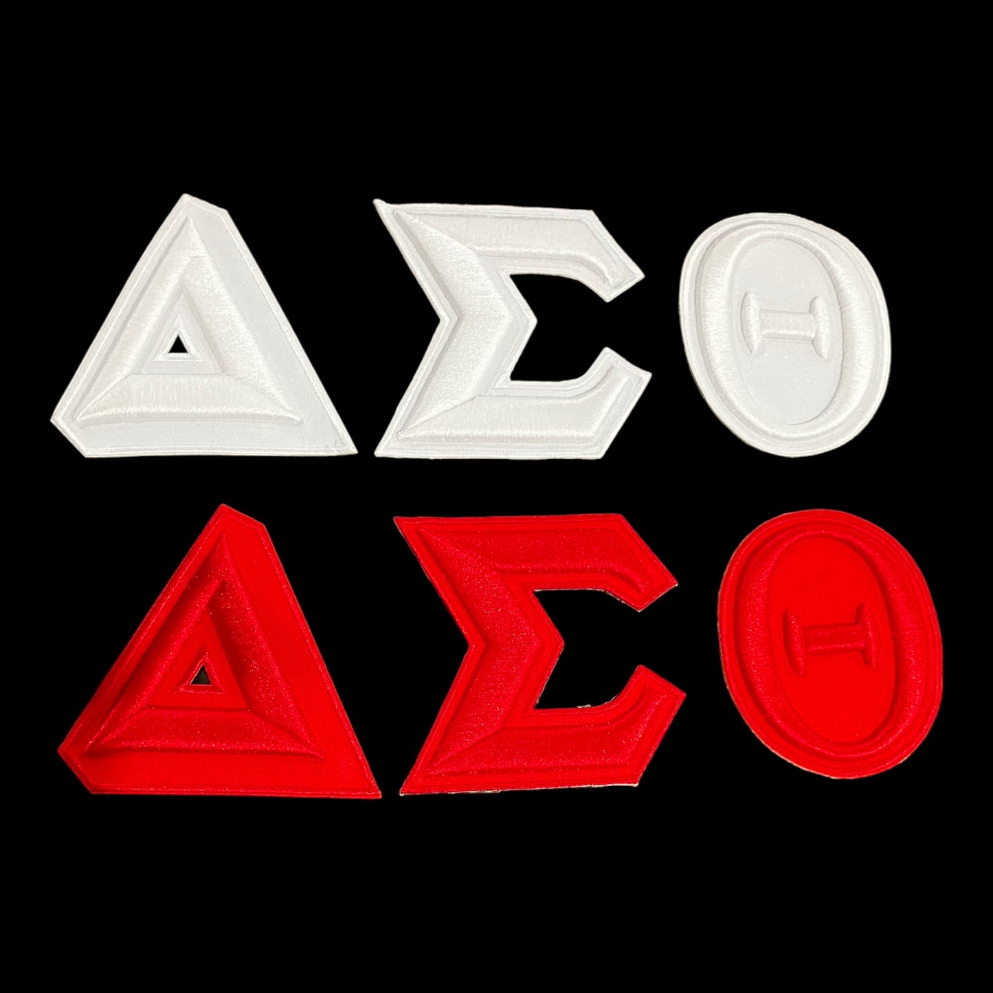 D-362 Embossed Delta Sigma Theta Set