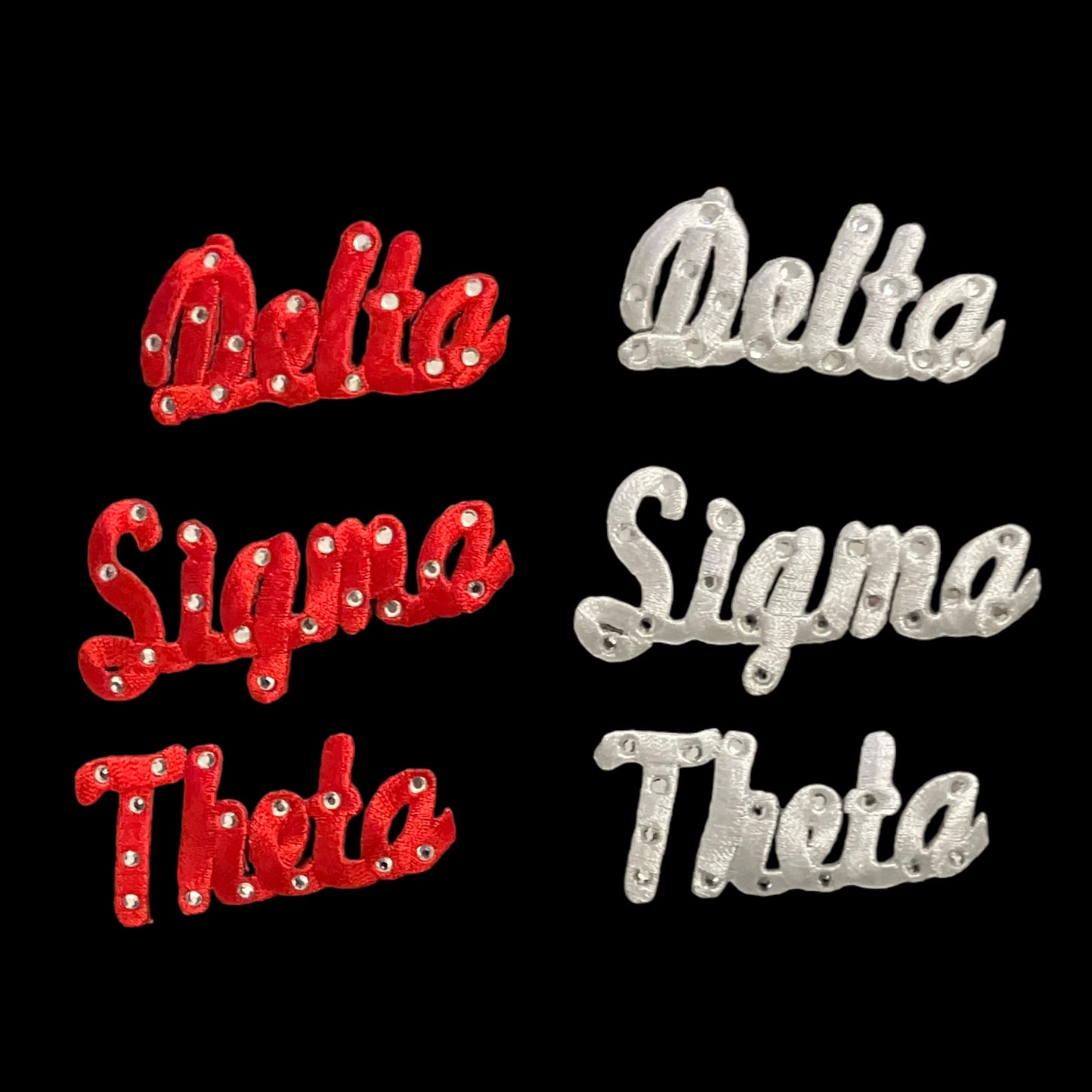 Delta Sigma Theta Bling Script