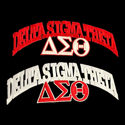 D9 Letters Delta Sigma Theta Greek Letter Combo – D9 Patches
